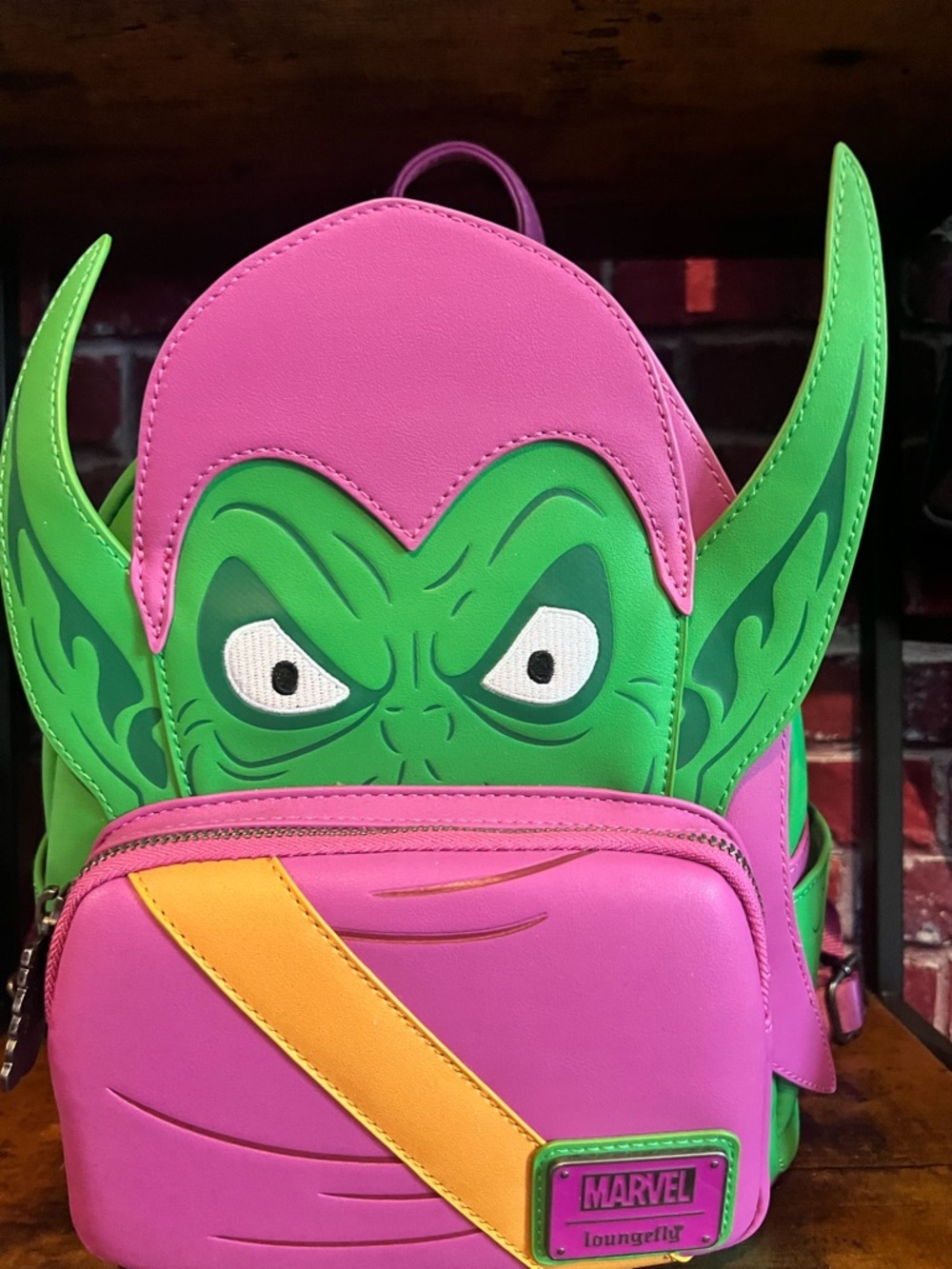Loungefly Marvel Green Goblin Mini Backpack